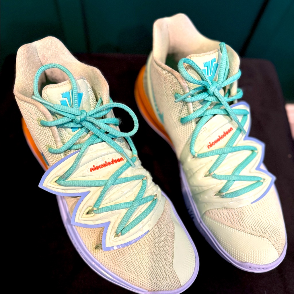 Kyrie 5 Spongebob - Squidward Tentacles, Men’s Sz 10